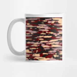 Maroon Wheat Camouflage Mug